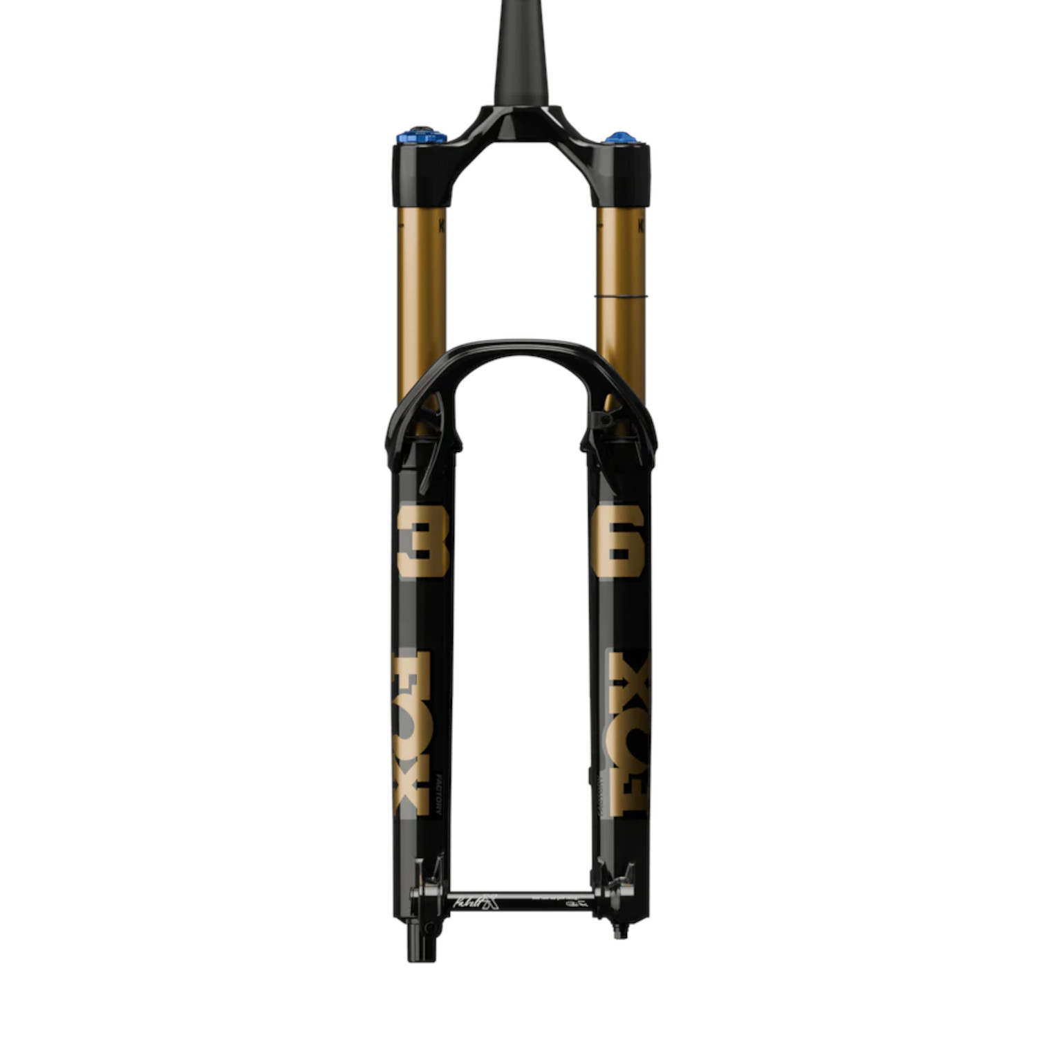 FORCELLA FOX 36 FACTORY SHINY BLACK GRIP X2 44MM RAKE 2026 - 160MM